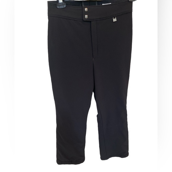 Vintage Nils Skiwear Vintage Ski  Black Pants Made in Japan in size 6/8 - Picture 1 of 8